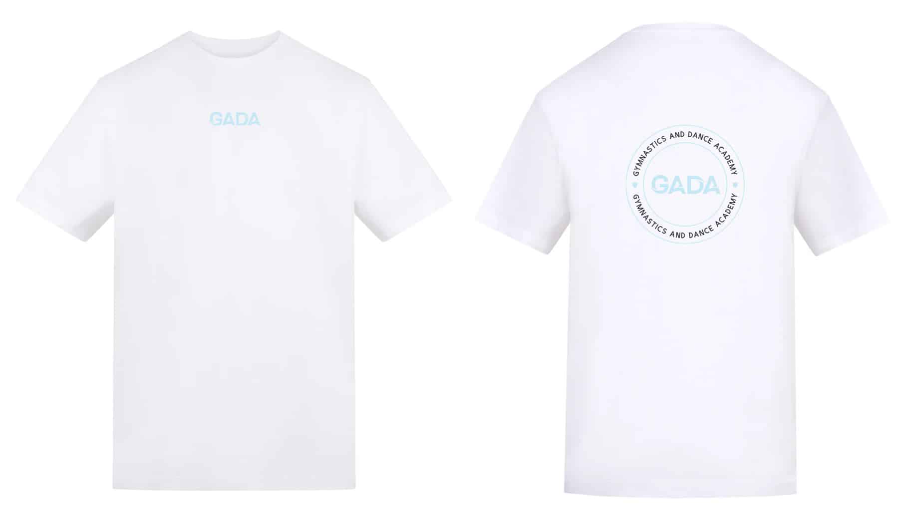 GADA AT001 WHITE T-SHIRT